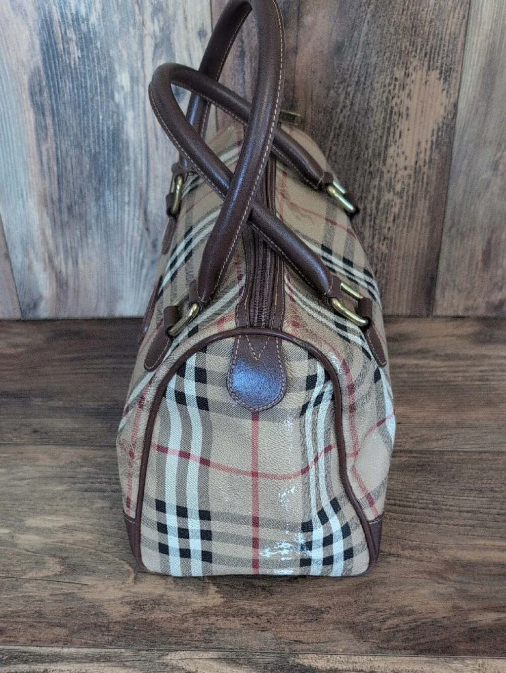 Burberry pvc coated